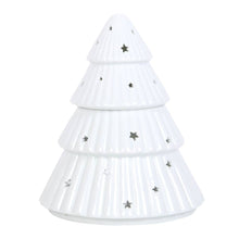 Load image into Gallery viewer, White Christmas Tree Wax Melter