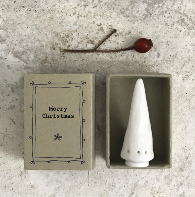 🎄 Matchbox Figurine – “Merry Christmas” 🎄