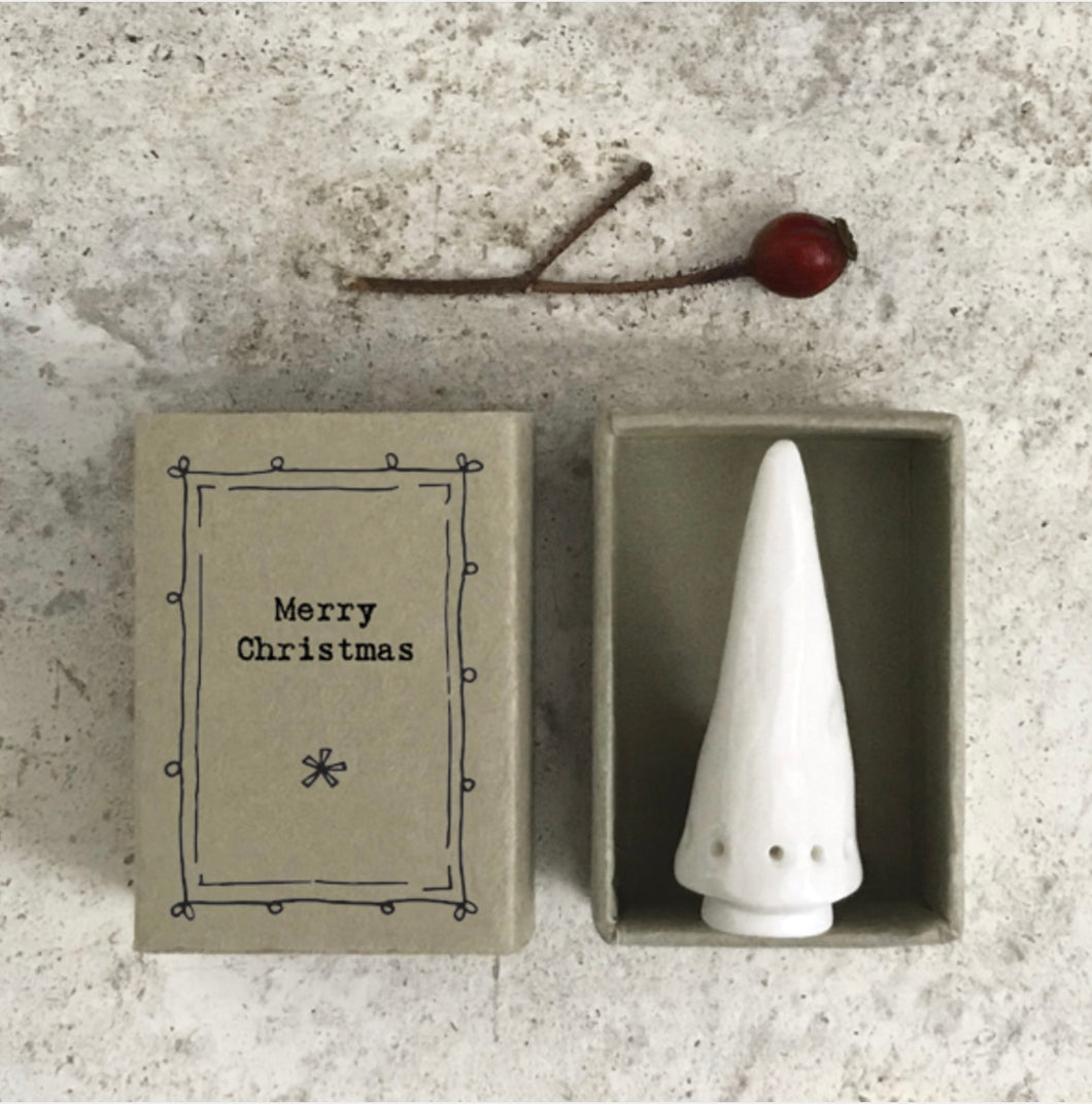 🎄 Matchbox Figurine – “Merry Christmas” 🎄