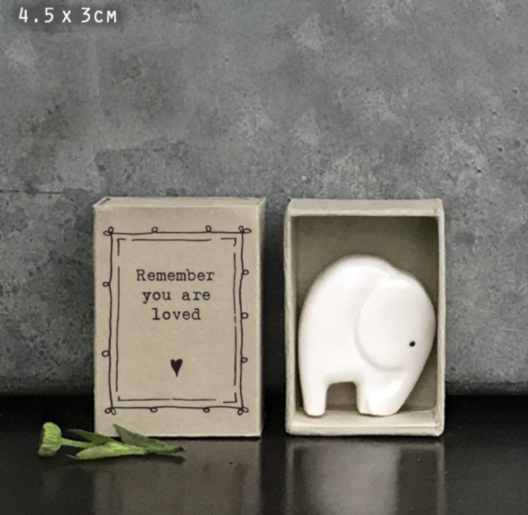 🐘 Matchbox Elephant – “Remember You Are Loved” 🖤