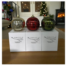 Load image into Gallery viewer, Kindness &amp; Co Christmas Candle - Large Bauble