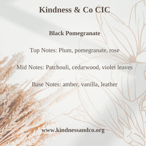 Sister Candle - Black Pomegranate